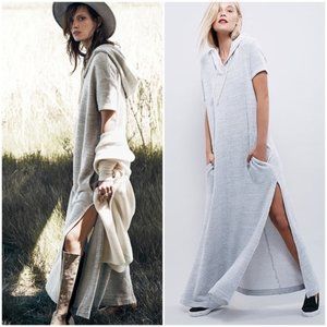 Free People - Ocean Avenue Pull On Light Grey Dress